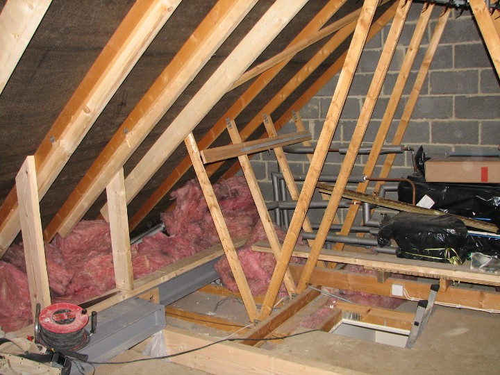 Truss Loft Conversion Before